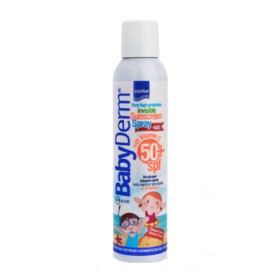 Intermed Babyderm Invisible Sunscreen Spray 50+ For Kids με Βιταμίνη C 200ml Intermed Babyderm Invisible Sunscreen Spray 50+ For Kids με Βιταμίνη C 200ml