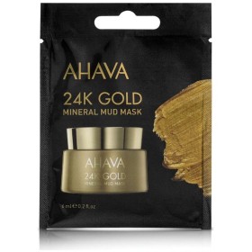 AHAVA 24K Gold Mineral Mud Μάσκα Προσώπου με Καθαρό Χρυσό για Σύσφιξη 6ml