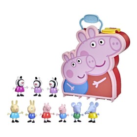 Hasbro Peppa Pig Βαλιτσάκι με Φιγούρες Αδέρφια & Αδερφές για 3+ Ετών
