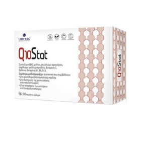 Libytec Q10 Stat για την Καλή Λειτουργία του Ήπατος & της Καρδιάς 60 Κάψουλες Libytec Q10 Stat για την Καλή Λειτουργία του Ήπατος & της Καρδιάς 60 Κάψουλες