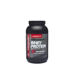 LAMBERTS Performance Whey Protein & Magnesium Whey Protein Strawberry Flavor 1kg