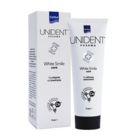 INTERMED Unident Pharma White Smile Care Οδοντόκρεμα για Ενίσχυση της Λευκότητας 75ml