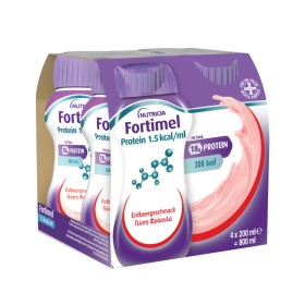Fortimel Protein 1.5kcal Φράουλα Θρεπτικό Συμπλήρωμα Διατροφής σε Υγρή Μορφή Υψηλής Περιεκτικότητας σε Πρωτεϊνη 4x200ml Fortimel Protein 1.5kcal Φράουλα Θρεπτικό Συμπλήρωμα Διατροφής σε Υγρή Μορφή Υψηλής Περιεκτικότητας σε Πρωτεϊνη 4x200ml