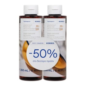 Korres Promo Γκρέιπφρουτ Αφρόλουτρο 2x250ml Korres Promo Γκρέιπφρουτ Αφρόλουτρο 2x250ml