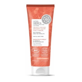 Natura Siberica Organic Certified Instant Glow Mask Tea Hydroplate Οργανική Μάσκα Προσώπου 75ml