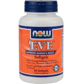 Now Eve Multi Πολυβιταμίνη για την Κάλυψη των Γυναικείων Αναγκών 90 Μαλακές Κάψουλες Now Eve Multi Πολυβιταμίνη για την Κάλυψη των Γυναικείων Αναγκών 90 Μαλακές Κάψουλες