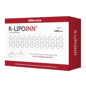 Anelixis Innventa R Lipoinn για Ενίσχυση Μνήμης & την Υγεία του Εγκεφάλου 30 Κάψουλες