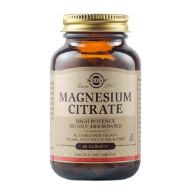 Solgar Magnesium Citrate 60 Ταμπλέτες