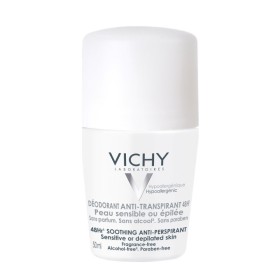 VICHY Deodorant Anti-Transpirant 48h Αποσμητικό Roll-On Για Ευαίσθητες Επιδερμίδες 50ml