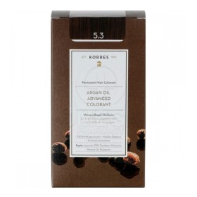 Korres Βαφή Argan Oil Advanced Colorant 5.3 Καστανό Ανοιχτό Μελί 50ml