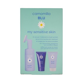 Camomila Blu Promo My Sensitive Skin Soft Mousse Αφρός Καθαρισμού 100ml & Silk Mask για Ενυδάτωση 30ml & Blu Cream για Επανόρθωση 30ml