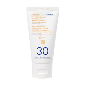 KORRES Yoghurt Tinted Sunscreen Face Cream Spf30 Αντηλιακή Κρέμα Προσώπου με Χρώμα 50ml