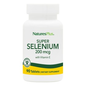 Natures Plus Super Selenium Complex Συμπλήρωμα με Σελήνιο & Βιταμίνη Ε 90 Ταμπλέτες Natures Plus Super Selenium Complex Συμπλήρωμα με Σελήνιο & Βιταμίνη Ε 90 Ταμπλέτες