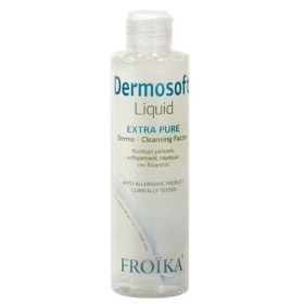 FROIKA Dermosoft Liquid Ήπιο Καθαριστικό για Πρόσωπο & Σώμα 200ml