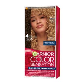 Garnier Color Sensation Hair Color Kit Βαφή Μαλλιών HL2 Ξανθό Καραμέλα 1 Τεμάχιο Garnier Color Sensation Hair Color Kit Βαφή Μαλλιών HL2 Ξανθό Καραμέλα 1 Τεμάχιο