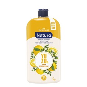 PAPOUTSANIS Natura Yuzu & Άνθη Πορτοκαλιάς Liquid Soap Refill Ανταλλακτικό Κρεμοσάπουνο 900ml