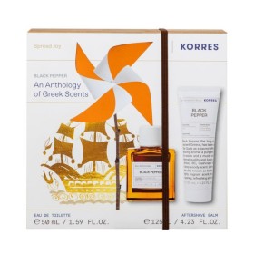 Korres Promo Black Pepper Ανδρικό Άρωμα 50ml & Black Pepper Γαλάκτωμα για μετά το Ξύρισμα 125ml