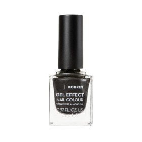 Korres Gel Effect Nail Colour Βερνίκι Νυχιών 96 Moonstone Grey 11ml