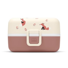 Monbento Lunch Box Πλαστικό Παιδικό Δοχείο Φαγητού Fox Πολύχρωμο 0.8lt
