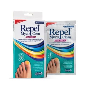 Repel Myco Clean Nail Patch Επίθεματα Υδρογέλης για Νύχια με Μυκητιασική Λοίμωξη 28 Τεμάχια