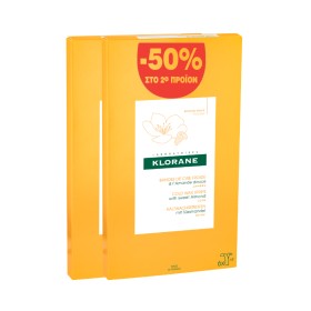 Klorane Promo Almond Cold Wax Strips Legs Αποτριχωτικές Ταινίες Ποδιών 2x6 Τεμάχια [ -50% στο Δεύτερο Προϊόν ]