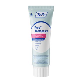 Tepe Pure Mild Peppermint Toothpaste Οδοντόκρεμα με Ήπια Γεύση Μέντας 75ml Tepe Pure Mild Peppermint Toothpaste Οδοντόκρεμα με Ήπια Γεύση Μέντας 75ml