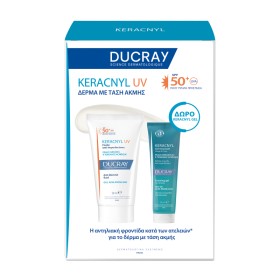 Ducray Promo Keracnyl UV SPF50+ Λεπτόρρευστη Αντηλιακή Κρέμα για Δέρμα με Τάση Ακμής 50ml & Δώρο Foaming Gel Face & Body 100ml Ducray Promo Keracnyl UV SPF50+ Λεπτόρρευστη Αντηλιακή Κρέμα για Δέρμα με Τάση Ακμής 50ml & Δώρο Foaming Gel Face & Body 100ml