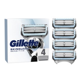 Gillette Skinguard Sensitive Ανταλλακτικές Κεφαλές Ξυριστικής Μηχανής 4 Τεμάχια Gillette Skinguard Sensitive Ανταλλακτικές Κεφαλές Ξυριστικής Μηχανής 4 Τεμάχια