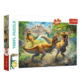 TREFL Fighting Tyronasaurs Παιδικό Puzzle για 5+ Ετών 160 Κομμάτια