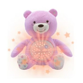 Chicco Baby Bear Βρεφικό Αρκουδάκι με Προβολέα Ροζ 0m+ 1 Τεμάχιο