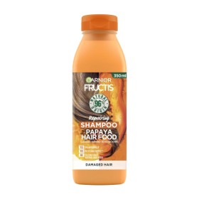 GARNIER Fructis Papaya Hair Food Σαμπουάν για Φθαρμένα Μαλλιά 350ml