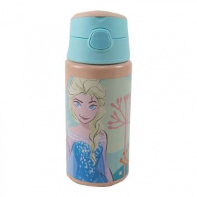 Gim Παγούρι Αλουμινίου με Καλαμάκι Flip Disney Frozen 500ml