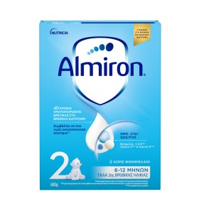Almiron 2 Γάλα 2ης Βρεφικής Ηλικίας 6-12m 600g Almiron 2 Γάλα 2ης Βρεφικής Ηλικίας 6-12m 600g