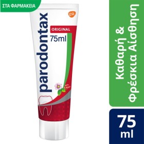 PARODONTAX Original with Mint & Ginger Flavor Toothpaste for Bleeding Gums 75ml