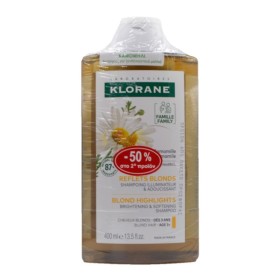 Klorane Promo Σαμπουάν με Χαμομήλι για Ξανθά Μαλλιά 2x400ml Klorane Promo Σαμπουάν με Χαμομήλι για Ξανθά Μαλλιά 2x400ml