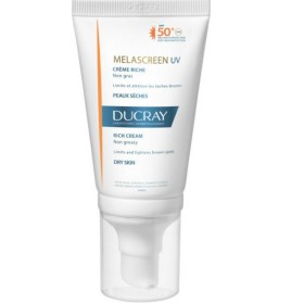 DUCRAY Melascreen Προστατευτική Κρέμα με SPF50+ για Ξηρό Δέρμα 50ml [Sticker -15%]