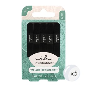 Invisibobble Hair Tie Black Λαστιχάκια Μαλλιών 5 Τεμάχια