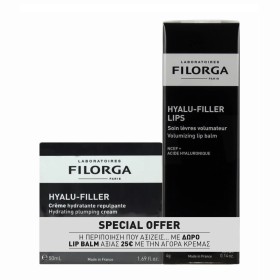 Filorga Promo Hyalu-Filler Hydrating Cream Κρέμα Ενυδάτωσης 50ml & Hyalu-Filler Lip Balm Βάλσαμο Χειλιών για Όγκο 4g Filorga Promo Hyalu-Filler Hydrating Cream Κρέμα Ενυδάτωσης 50ml & Hyalu-Filler Lip Balm Βάλσαμο Χειλιών για Όγκο 4g