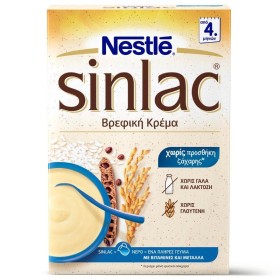 NESTLE Sinlac Baby Cream 4m+ Gluten Free 500g