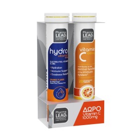 Pharmalead Promo Hydro Vitamin C 1000mg για Ενίσχυση του Ανοσοποιητικού 20 Αναβράζοντα Δισκία & Vitamin C 1000mg 20 Αναβράζοντα Δισκία