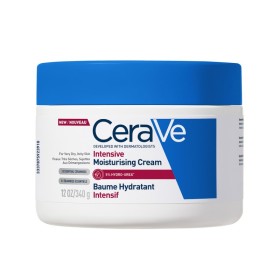 Cerave Intensive Moisturising Cream Ενυδατική Κρέμα Προσώπου & Σώματος για Πολύ Ξηρό Δέρμα με Κνησμό 340g