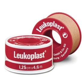 LEUKOPLAST Self-adhesive Hypoallergenic Bandage Tape 1.25cmx4.6m 1 Piece