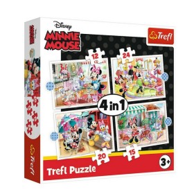 TREFL Disney Minnie Mouse 4 in 1 4 Διαφορετικά Παιδικά Puzzle για 3+ Ετών 71 Κομμάτια