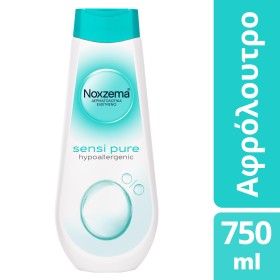 Noxzema Sensipure 0% Αφρόλουτρο για την Ευαίσθητη Επιδερμίδα 750ml