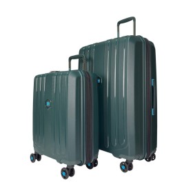 Bg Berlin Promo Enduro Μεγάλη Βαλίτσα Χρώμα Forest 77x48.5x28cm & Βαλίτσα Καμπίνας 54x39x21cm