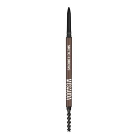Mesauda Milano Sketch Brows Αδιάβροχο Μηχανικό Μολύβι Φρυδιών με Βουρτσάκι 103 Auburn 0.09g