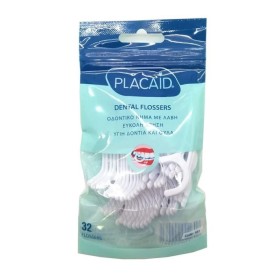 Placaid Dental Flossers Οδοντικό Νήμα με Λαβή 32 Τεμάχια