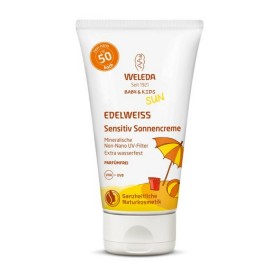 WELEDA Sun Edelweiss Baby And Kids SPF50 Baby Sunscreen Lotion for Face & Body 50ml
