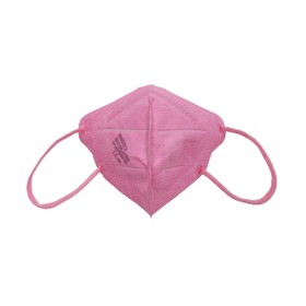 OTHER Disposable Mask Type KN95 - FFP2 with Lamination & Rubbers Pink 10 Pieces