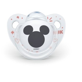 NUK Disney Baby 6-18m Άσπρη Μίκι 1 Τεμάχιο [10.736.380]